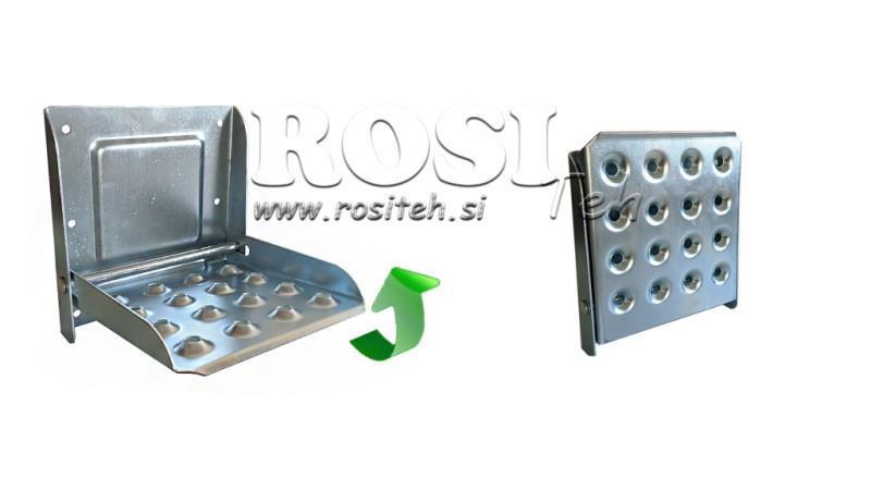 ESCALÓN PLEGABLE PARA REMOLQUE GALVANIZADO