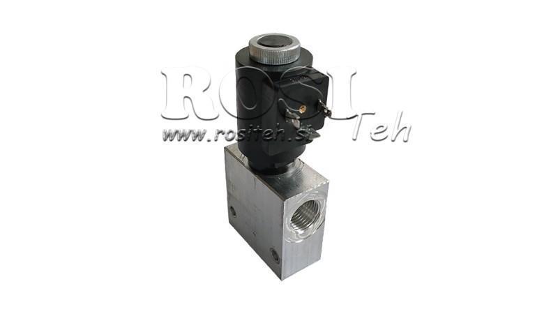 VÁLVULA DE 2 VÍAS 1/2 (NO) 12V - 60lit
