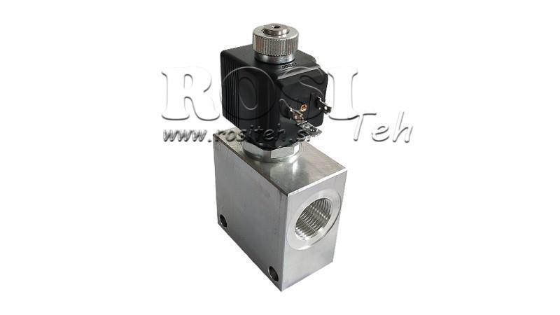 VÁLVULA DE 2 VÍAS 3/4 (NO) 12V - 150lit
