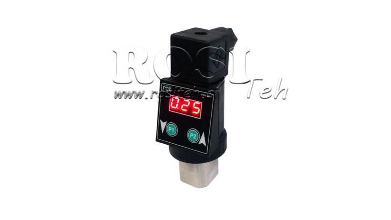 ELEKTRONISK TRYKOMSKYDER FL55 0-200 BAR (MAK.500BAR)