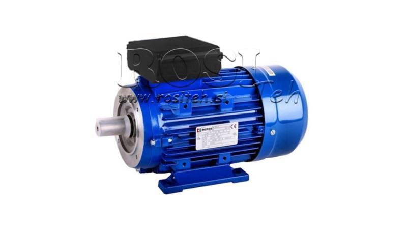 MOTOR ELÉCTRICO MYT 80 2-2_2720rpm 1Fase pie brida-B14 1.1kW