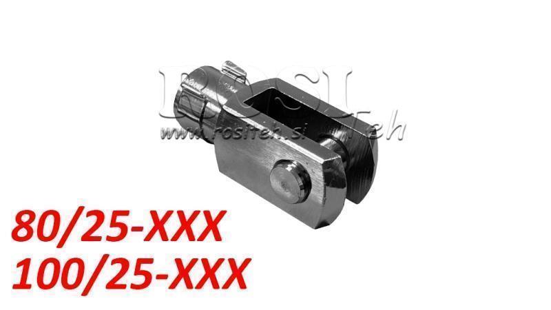 CI MONTERING TIL PNEUMATISK CYLINDER PCAS 80/25 100/25 (M20x1.5) KLIP