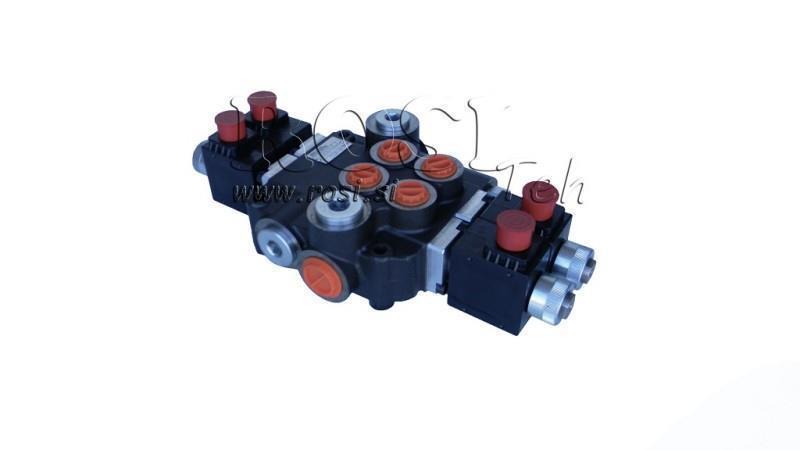 VÁLVULA HIDRÁULICA 2xZ80 12V CC