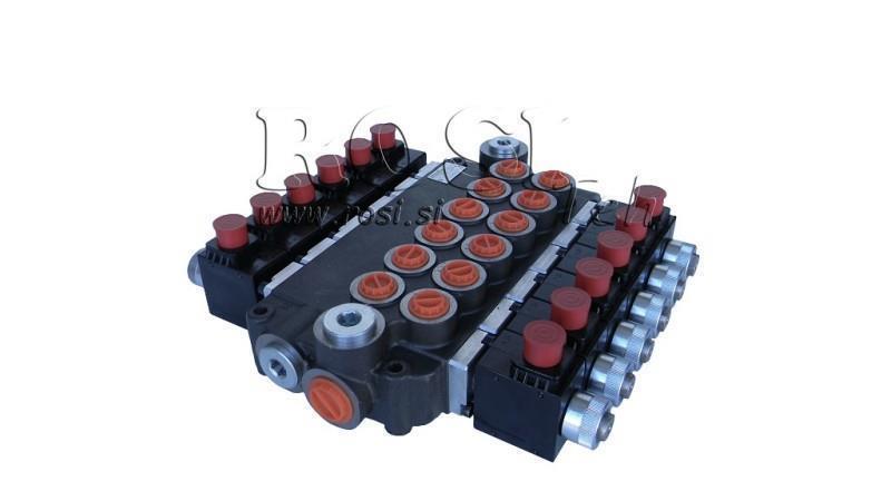 VÁLVULA HIDRÁULICA 6xZ80 12V CC