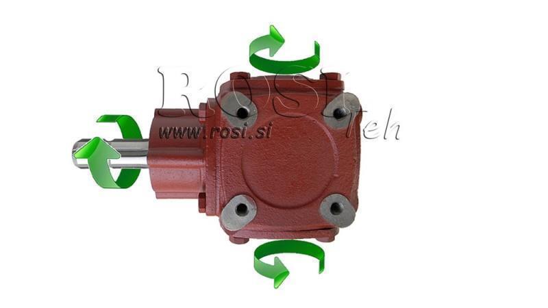 REDUCTOR DE ÁNGULO TB-19J 1.46:1 (23HP-16.9kW)