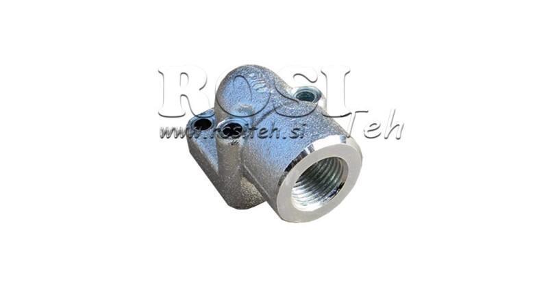 CONEXIÓN DE TUBO 1/2 - BRIDA RECTO BOSCH fi 35