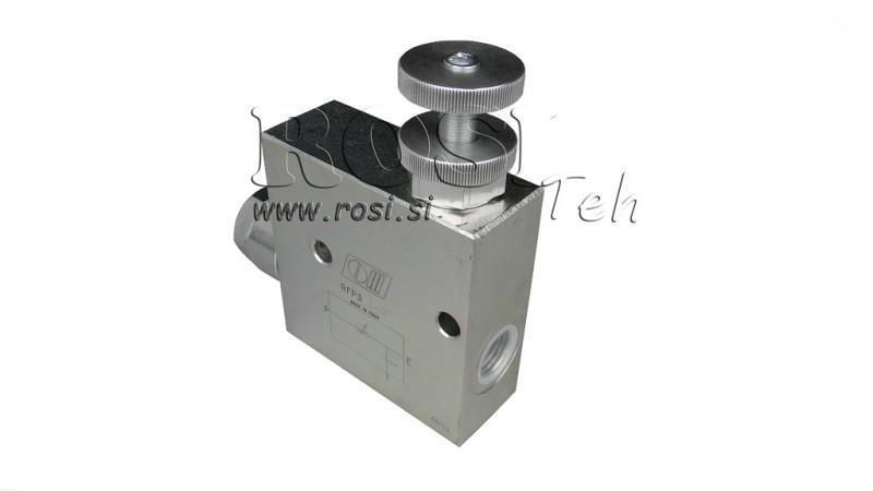 VÁLVULA DE PRIORIDAD RFP3 1/2 tanque abierto
