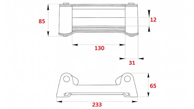 GUIDE ROLLANT POUR CÂBLE EN ACIER DWM 8000