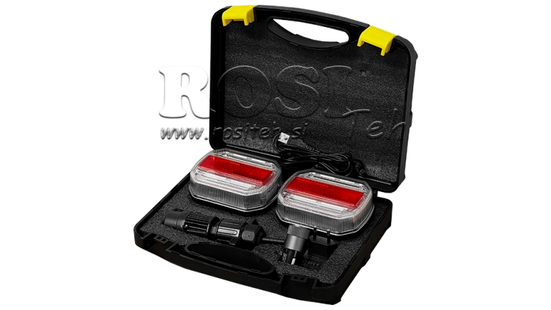 KIT DE LUCES MAGNÉTICAS LED - CANBUS INALÁMBRICO 12/24V
