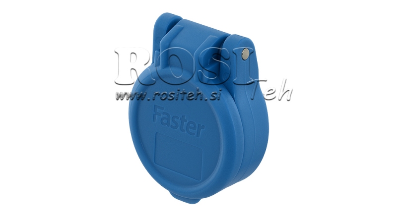 COUVERTURE PROTECTRICE BLEUE EN PVC COUPLAGE RAPIDE FEMELLE PUSH PULL