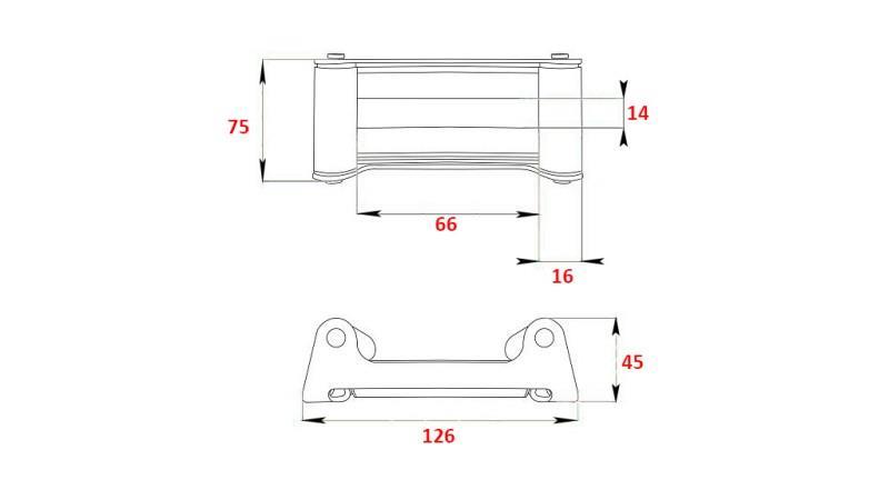 GUÍA DE RODILLO PARA CABLE DE ACERO DWM 2000-2500