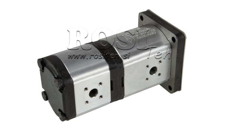HYDRAULICKÉ ČERPADLO TRAKTOR - OEM 87472285 - CNH ŘADA T4 26 15 cc LEVÉ