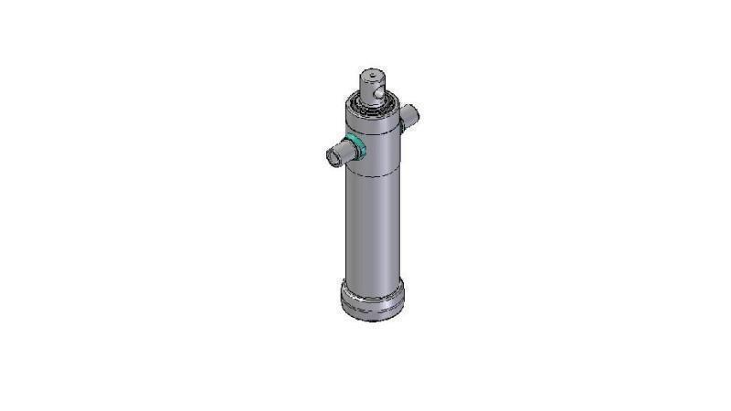 2038F -TELESCOPICKÝ CYLINDR STANDARD/DÍRA 3 STUPNĚ ZDVIH 1490 PRŮMĚR 95