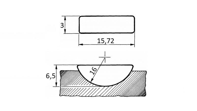 CUÑA PARA BOMBA GR.2