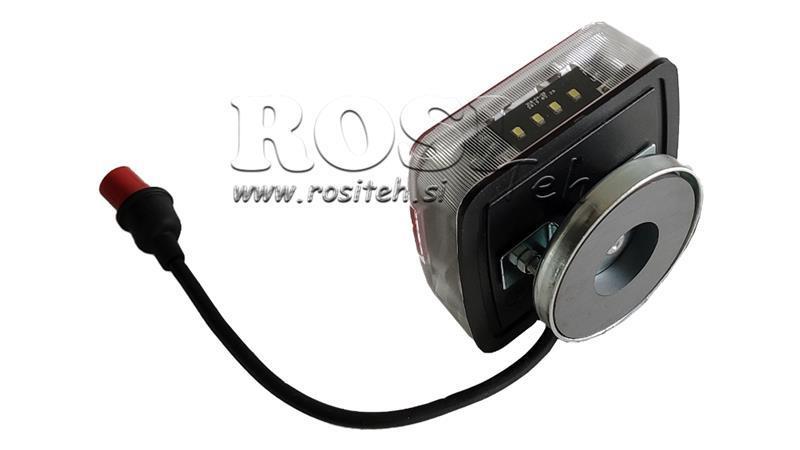JUEGO DE LUZ MAGNÉTICA LED CON CABLE 7.5m 2.5m