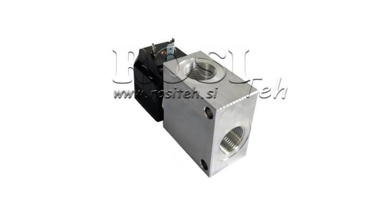 2 potni ventil 3/8 (NC) 24V - 40lit