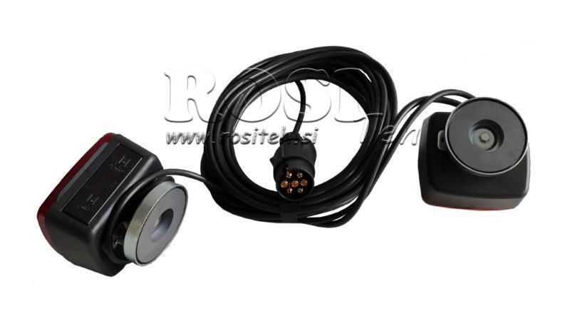 JUEGO DE LUCES MAGNÉTICAS CON CABLE 12m 4m