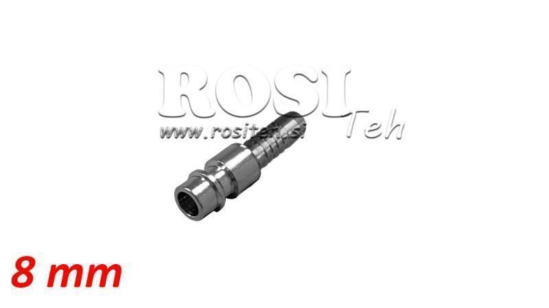 PNEUMATISK HURTIGKOBLING HANN SPRUCE 8mm - DN7.2