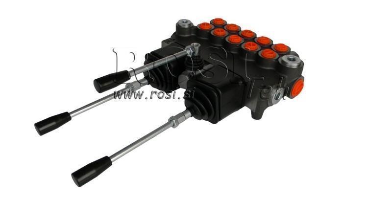 VÁLVULA HIDRÁULICA 5xP80   2x JOYSTICK