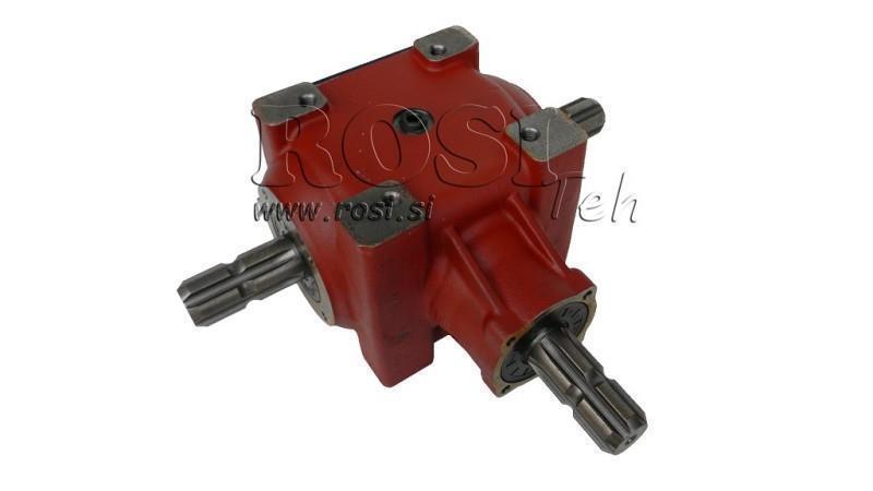 REDUCTOR DE ÁNGULO T-27J 1:1 (55HP-40.4kW)
