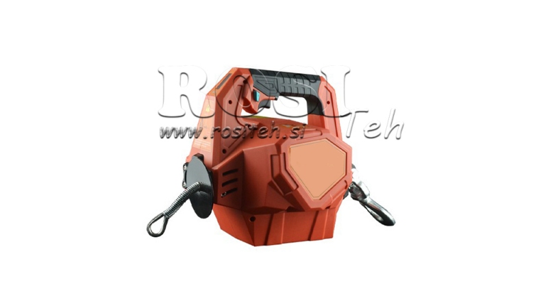 GARRAFA DE WINCH PORTÁTIL A BATERÍA AKU 1000 LBS / 455 kg