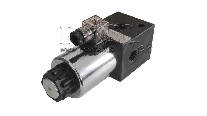 VÁLVULA DE 3 VÍAS 1/2 24V - 80lit