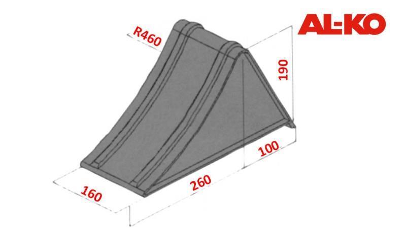 CUÑA DE METAL AL-KO 5.000 kg