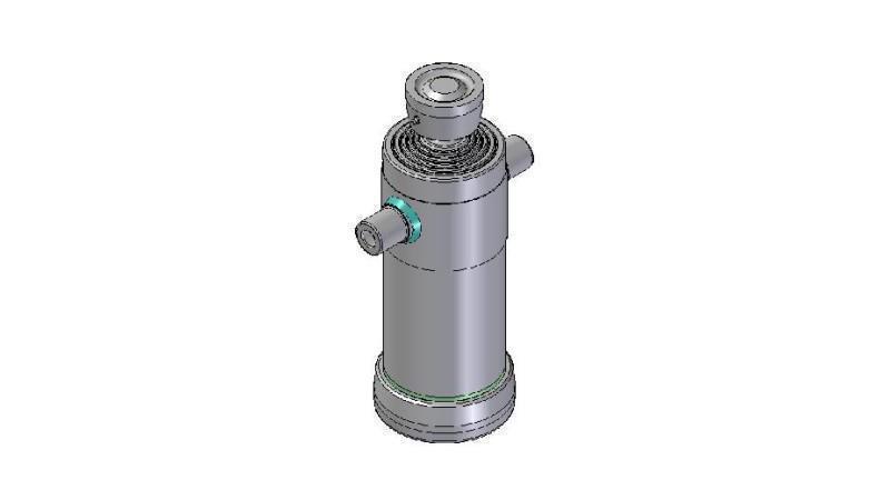 3054S -TELESCOPICKÝ CYLINDR STANDARD/KULIČKA 5 STUPŇŮ ZDVIH 1880 PRŮMĚR 152