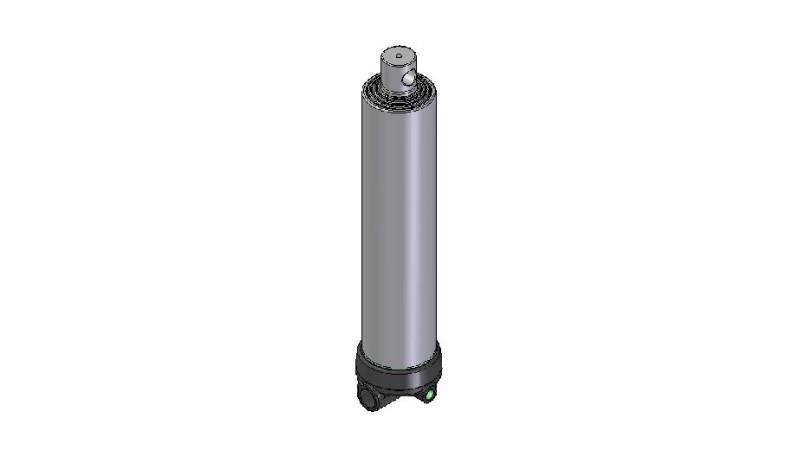 3649F -TELESCOPISK CYLINDER HUL - HUL 4 TRIN REJSE 1990 FI 124