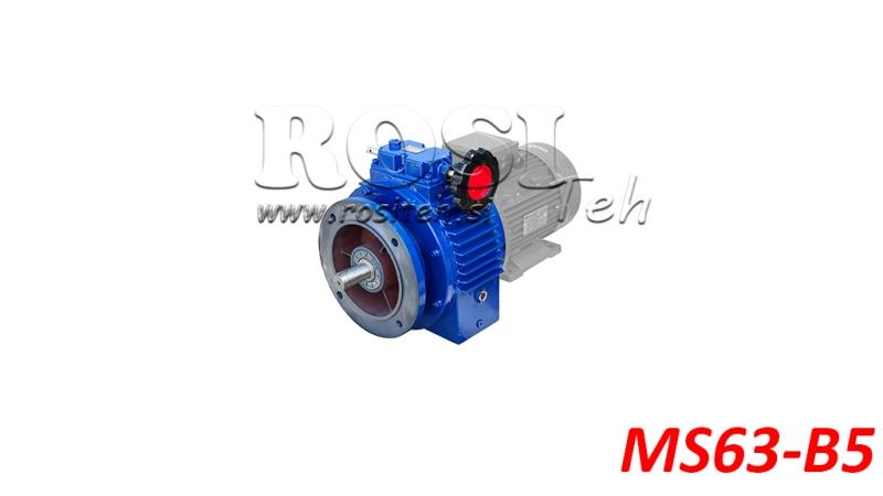 REDUCTOR VARIABLE UDL PARA MOTOR ELÉCTRICO MS63-B5