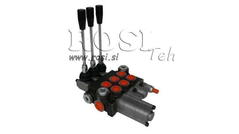 HYDRAULICKÝ VENTIL 3xP40 FLOATING