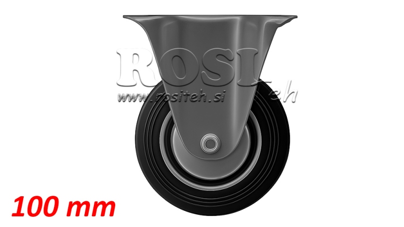 100 mm ÁLLÓ ALAPÚ KERÉK