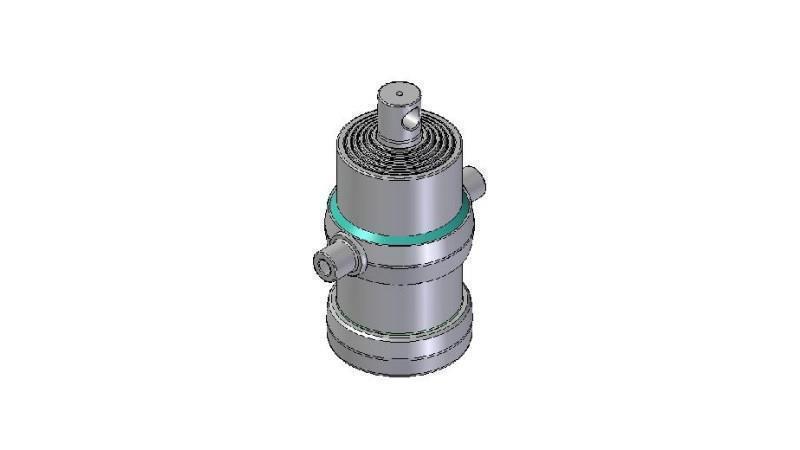 4058F - TELESCOPISK CYLINDER STANDARD/HUL 6 TRIN SLAG 1540 FI 190