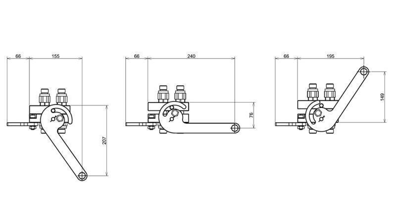 ACOPLAMIENTO MULTI-FASTER 4 vías BSP1/2 TIPO NUEVO COMPLETO