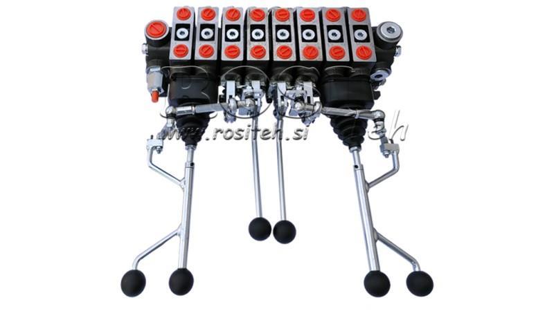 VÁLVULA HIDRÁULICA HIAB 8xPC70 2X JOYSTICK EURO 3 POS