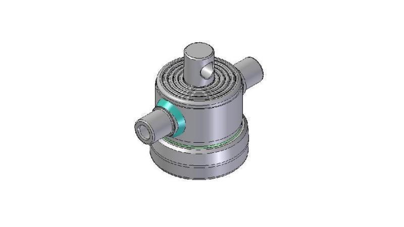 6002F -TELESCOPISK CYLINDER STANDARD/HUL 6 TRIN REJSE 840 FI 124