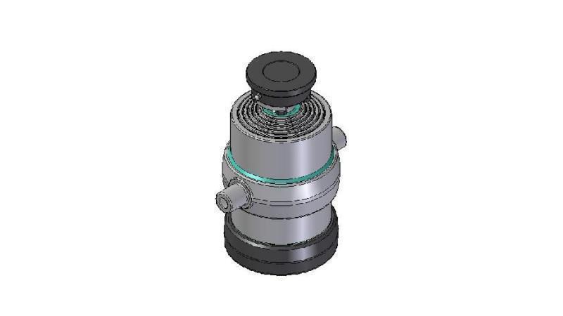 6050S -CILINDRO TELESCÓPICO ESTÁNDAR/BOLA 6 ETAPAS RECORRIDO 1415 DIÁMETRO 215