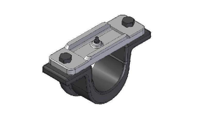 SOPORTE DE CILINDRO TELESCÓPICO FI70-A