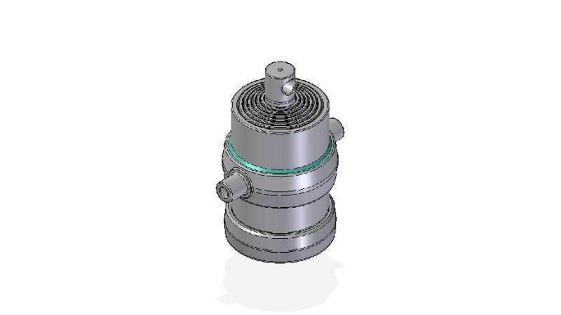 7050F -TELESCOPISK CYLINDER STANDARD/HUL 7 TRIN SLAG 1665 FI 215