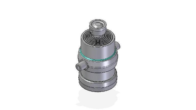 7050S - TELESCOPICKÝ CYLINDR STANDARD/KULIČKA 7 STUPŇŮ CESTA 1665 PRŮMĚR 215