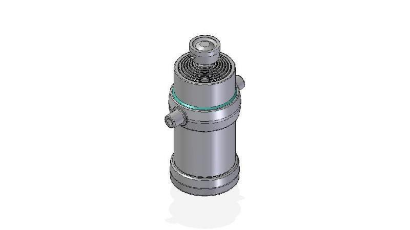 7053S -TELESCOPISK CYLINDER STANDARD/BALL 7 TRIN SLAG 2555 DIAMETER 215