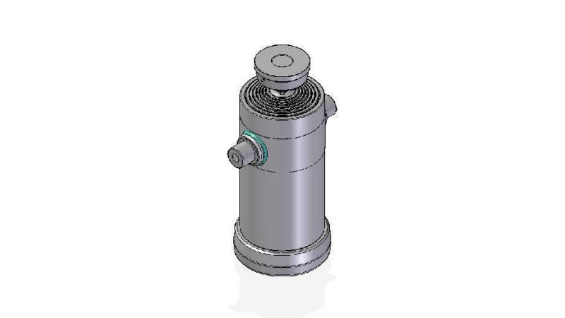 7067S -TELESCOPICKÝ CYLINDR STANDARD/KULIČKA 7 STUPŇŮ ZDVIH 3242 PRŮMĚR 270
