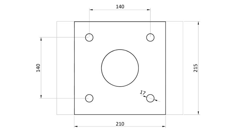 AGARRADOR DE PIEDRA BSG 300 TG 500 kg - 875 mm