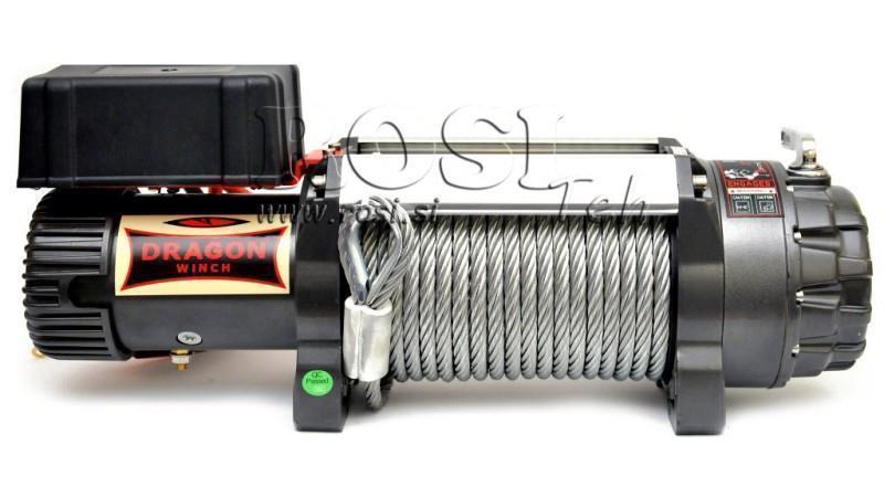 12 V ELEKTRISK VINCH DWH 15000 HD - 6803 kg