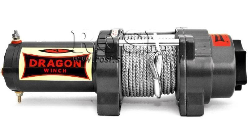 12 V ELEKTRISK VINSJ DWH 4500 HD - 2041 kg