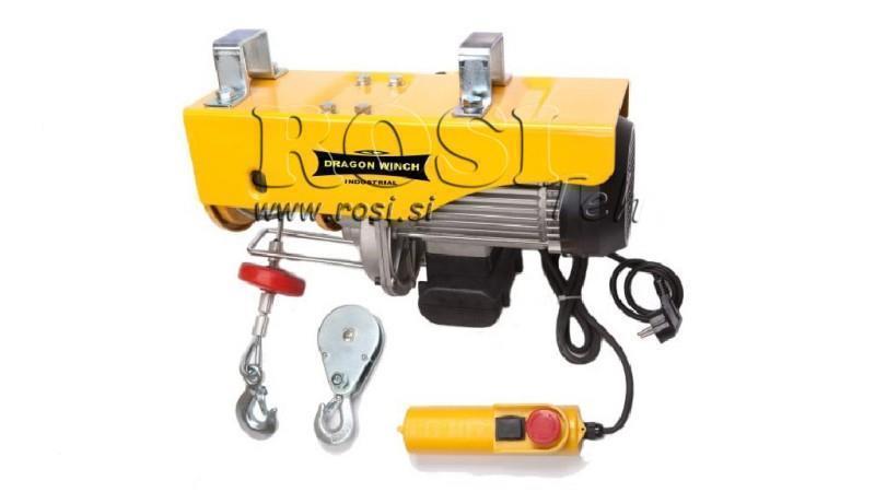 230 V ELEKTRICKÝ VÝTAH DWI 125/250 kg