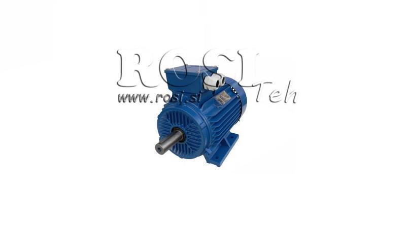 MOTOR ELÉCTRICO 2P B3 3F pies