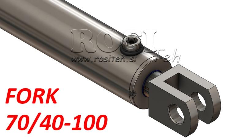 HYDRAULICKÝ CYLINDR VIDLICE 70/40-100
