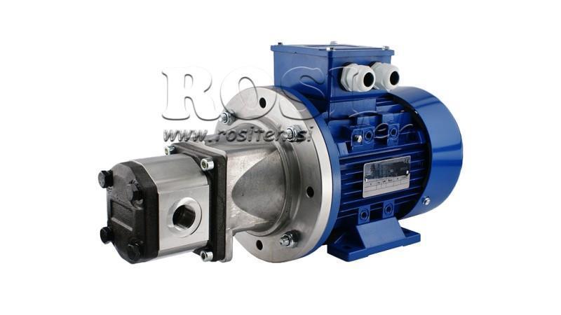 HYDRAULISK PUMPE SAMMENSÆTNING GRUPPE 2 20 ccm ELEKTRISK MOTOR 3-fase - 7.5 KW (flow = 29 liter/min)