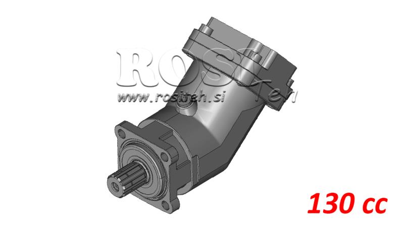 MOTOR HIDRÁULICO DE PISTÓN 130CC - 710NM
